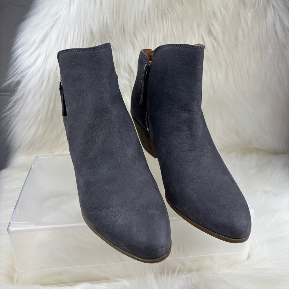 Frye Charcoal Gray Ankle Booties size 9.5 Woman - Picture 1 of 14